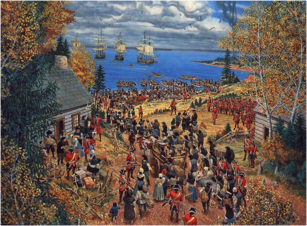the great deportation of acadians